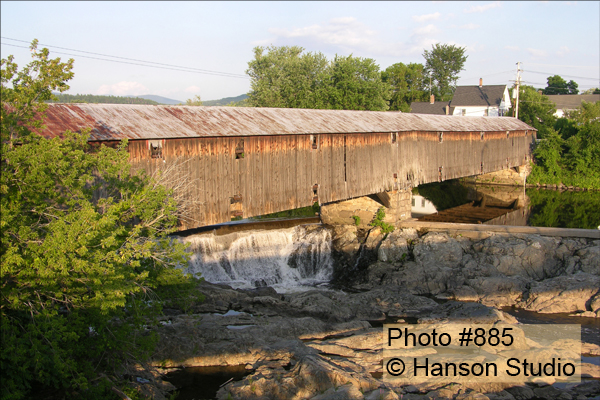 Bath, NH - Bath/Haverhill Bridge - Summer